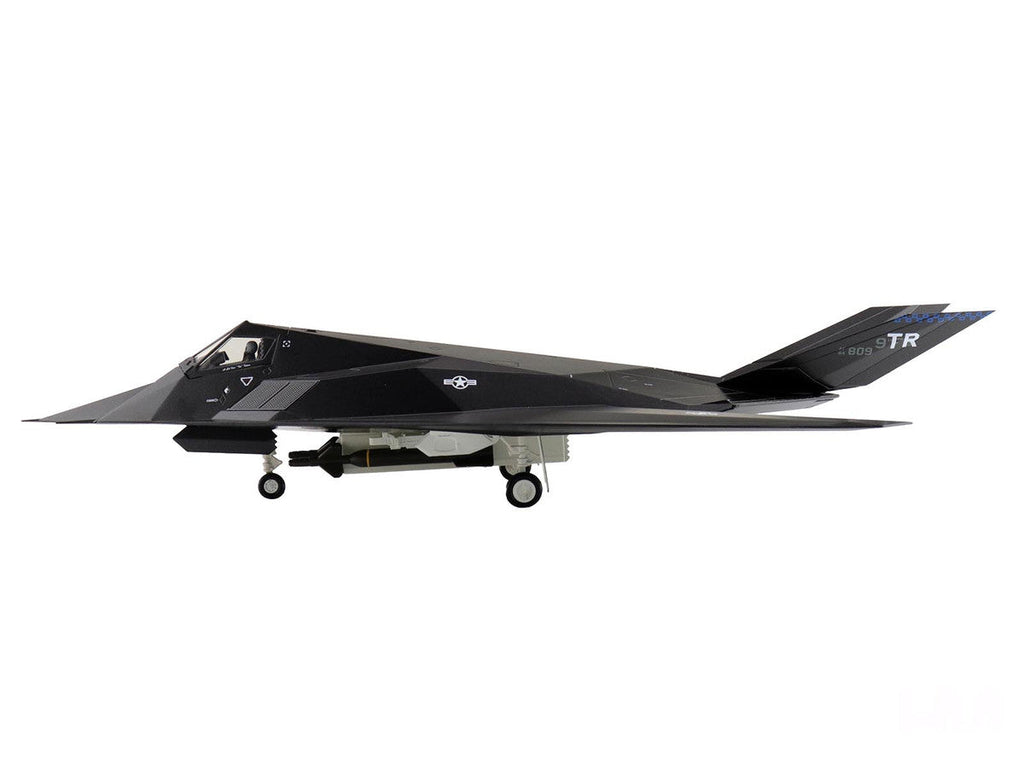Lockheed F-117A Nighthawk Stealth Aircraft "84-0809" (2022) United States Air Force "Air Power Series" 1/72 Diecast Model by Hobby Master