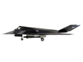 Lockheed F-117A Nighthawk Stealth Aircraft "84-0809" (2022) United States Air Force "Air Power Series" 1/72 Diecast Model by Hobby Master