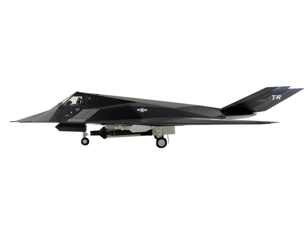 Lockheed YF-117 Nighthawk Stealth Aircraft "79-10782 410th FTS Edwards AFB" (2005) United States Air Force "Air Power Series" 1/72 Diecast Model by Hobby Master