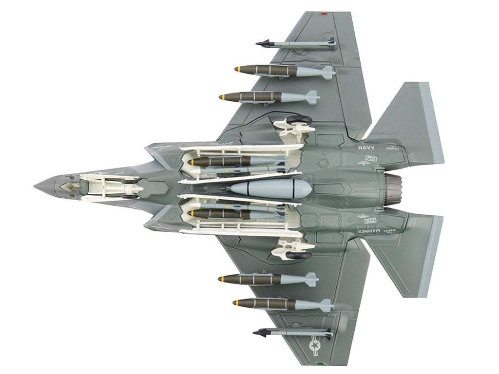 Lockheed F-35C Lightning II Aircraft "169034 VFA-125 Rough Raiders" (2022) United States Navy "Air Power Series" 1/72 Diecast Model by Hobby Master