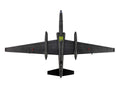 Lockheed U-2S Dragon Lady Aircraft "80-1094 RAF Fairford Royal International Air Tattoo" (2025) United States Air Force "Air Power Series" 1/72 Diecast Model by Hobby Master