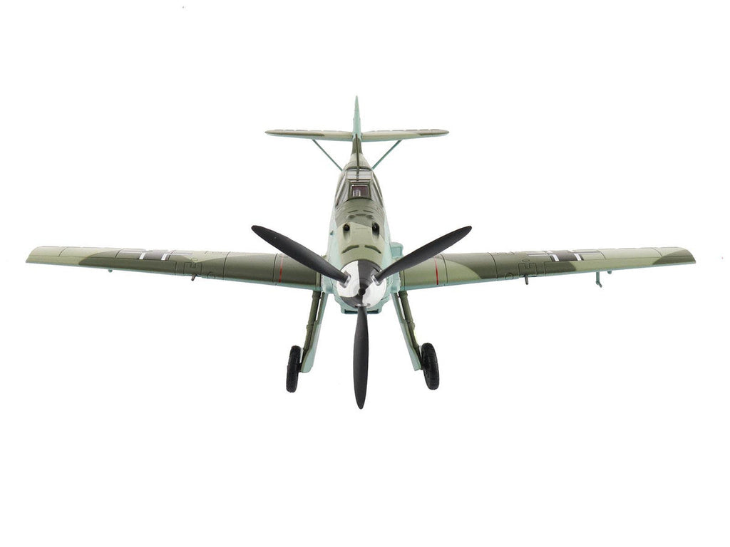 Messerschmitt BF 109E-4 Fighter Aircraft "Franz von Werra II/JG-3" (1940) German Luftwaffe "Air Power Series" 1/48 Diecast Model by Hobby Master