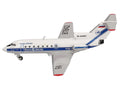 Yakovlev Yak-40 Commercial Aircraft "Volga-Dnepr Airlines" (RA-87842) White with Blue Stripes 1/200 Diecast Model Airplane by Herpa