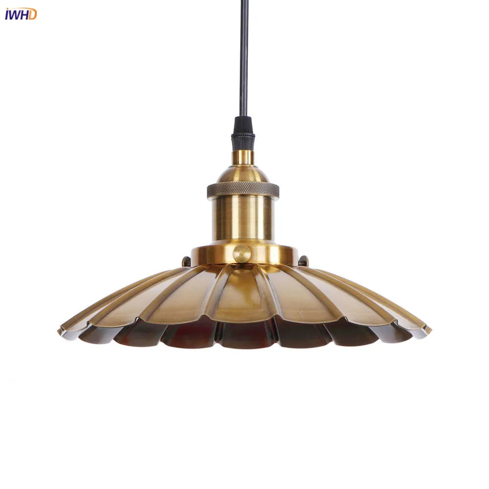 DecorBites™ Gold Retro Edison LED Pendant Lights for Dinning Living Room Industrial Decor