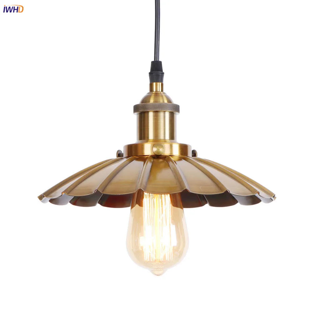 DecorBites™ Gold Retro Edison LED Pendant Lights for Dinning Living Room Industrial Decor