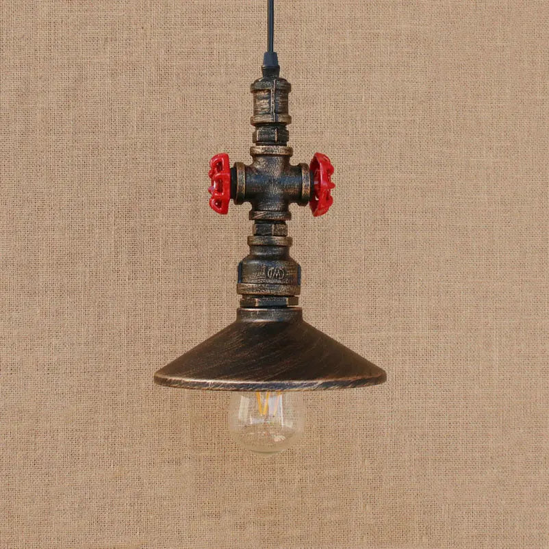 DecorBites™ Industrial Retro Loft Pipe Iron Pendant Lamp for Dining Bar Restaurant Club