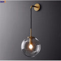 DecorBites™ Glass Ball LED Wall Lamp - Nordic Modern Bathroom Sconce
