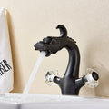 DecorBites™ Dragon Style Bathroom Basin Faucet with Hot Cold Water Mixer Tap