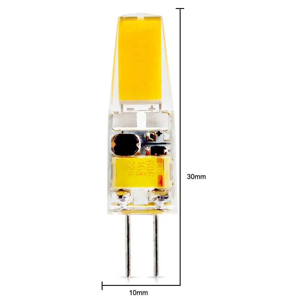 DecorBites™ Dimmable G4 LED Bulb 3W 12V 220V SMD Replace Halogen Light