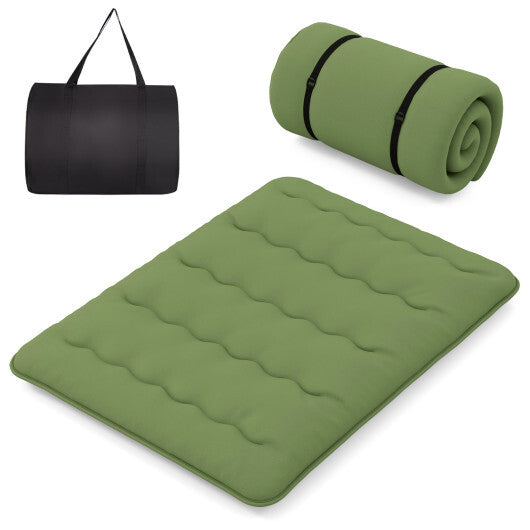 Floor Mattress with Washable Cover and Carry Bag-Full Size