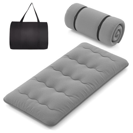 Futon Mattress with Washable Cover and Carry Bag-Full Size