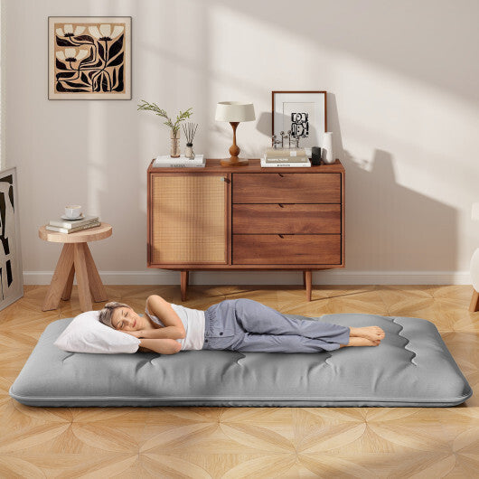 Futon Mattress with Washable Cover and Carry Bag-Full Size