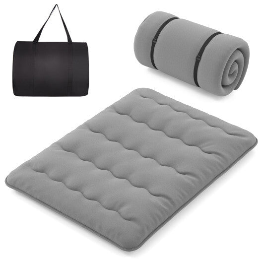 Futon Mattress with Washable Cover and Carry Bag-Full Size