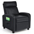 Ergonomic PU Leather Kids Recliner Lounge Sofa for 3-12 Age Group-Pink