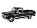 1971 Chevrolet C-10 Custom Pickup Truck Black "Barrett-Jackson - Scottsdale 2024" 1/18 Diecast Model Car by Highway 61