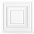 Drop Ceiling Tiles 24" x 24" PVC Ceiling Panels with 3D Decorative Patterns 24-Pack-White