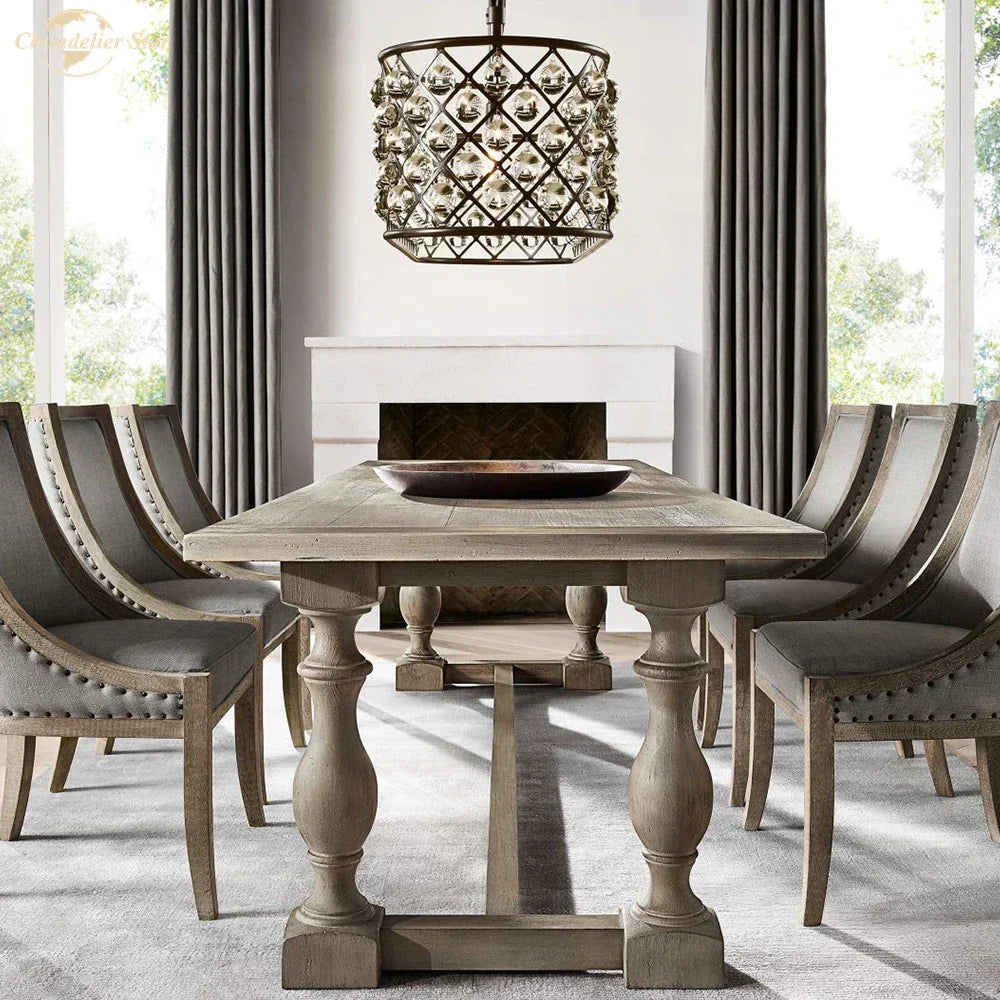 DecorBites™ Glass Drop Chandelier Pendant Lights for Living Dining Room