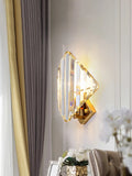 DecorBites™ Crystal Wall Lamps Modern Sconce Light Fixture for Luxury Living Room Decoration