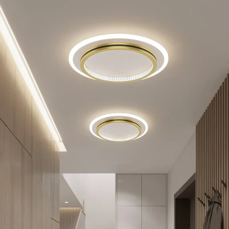 DecorBites™ Crystal LED Ceiling Lights for Home Entrance Indoor Lighting Fixtures