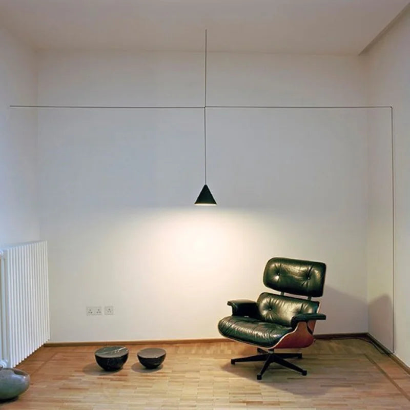 DecorBites™ Geometric LED Pendant Light for Living Room Bedside - Nordic Style Glam Fixtures