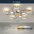 DecorBites™ LED Chandelier: Modern Whole House Indoor Lighting for Bedroom, Living Hall, and Dining Room