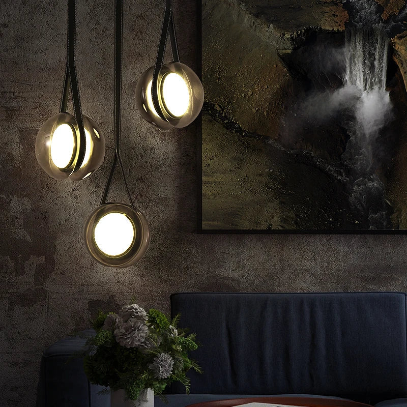 DecorBites™ Designer Pendant Lights: Personality Bar & Bedroom Lamp