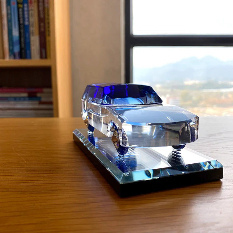 DecorBites™ Crystal Car Figurine Glass Model Ornament Table Decor Gift