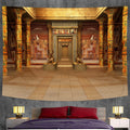 DecorBites™ Egyptian Mural Tapestry Bohemian Home Decor Yoga Mat Sofa Blanket