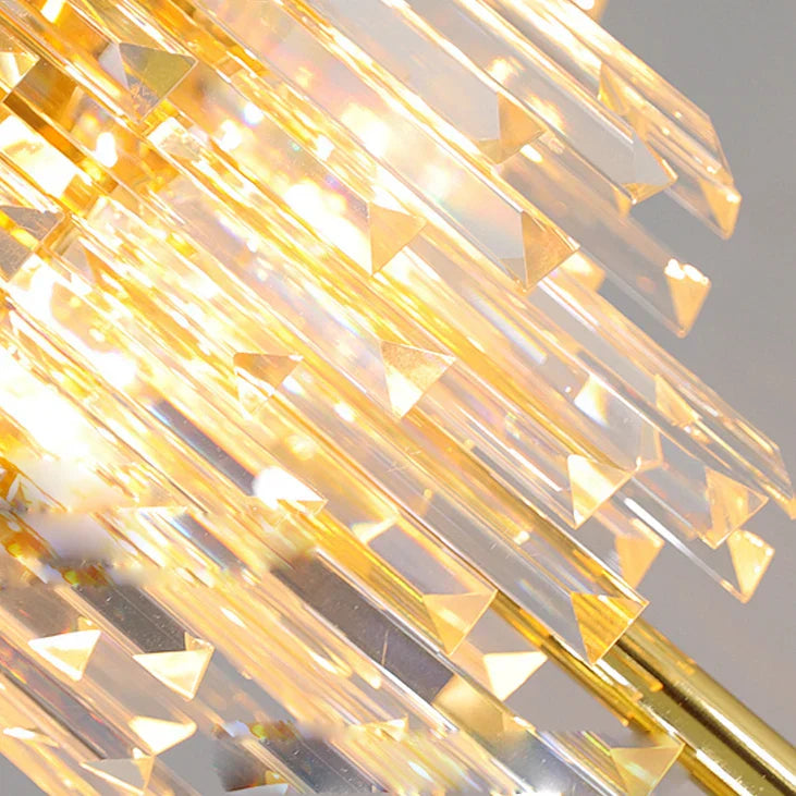 DecorBites™ Crystal Marble LED Floor Lamp - Art Deco Golden Black Stainless Steel