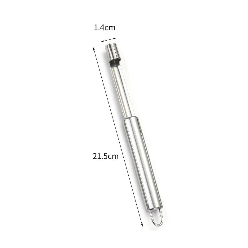 DecorBites™ Fruit Core Remover Slicer Knife, Stainless Steel Apple Pear Date Twister
