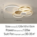 DecorBites™ LED Ceiling Chandelier Light for Living Room Bedroom Dining Hall Indoor Lighting Fixtures