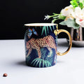DecorBites™ Jungle Animals Bone China Coffee Mug Set for Tea Lovers and Office Use