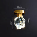 DecorBites™ Crystal Aisle Ceiling Light: Simple & Modern All Copper Lamp