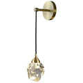DecorBites™ Crystal Golden Wall Sconce for Modern Indoor Lighting Decor