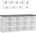 Coat Rack Shoe Bench, Storage Bench, Storage Cabinet