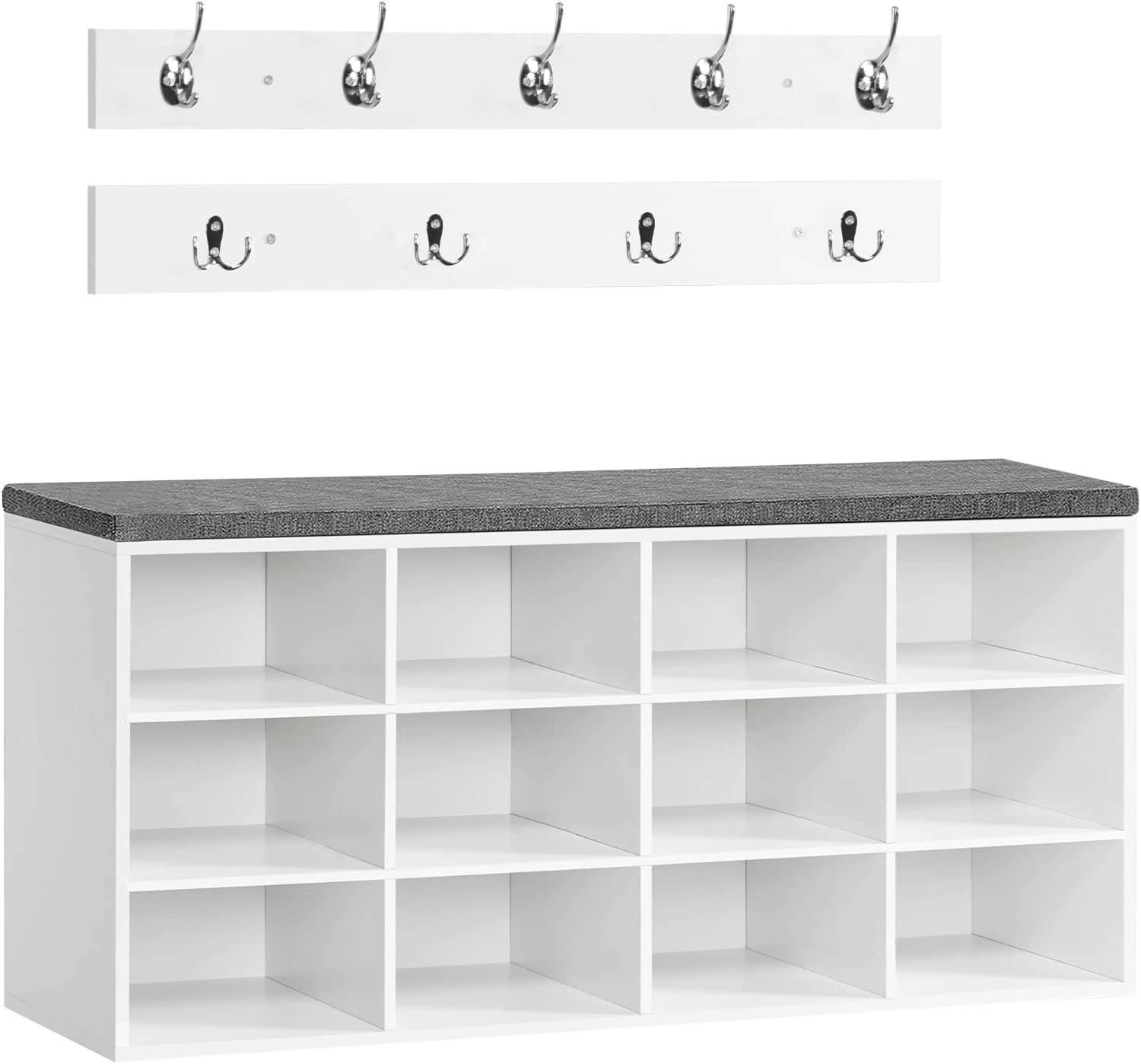 Coat Rack Shoe Bench, Storage Bench, Storage Cabinet