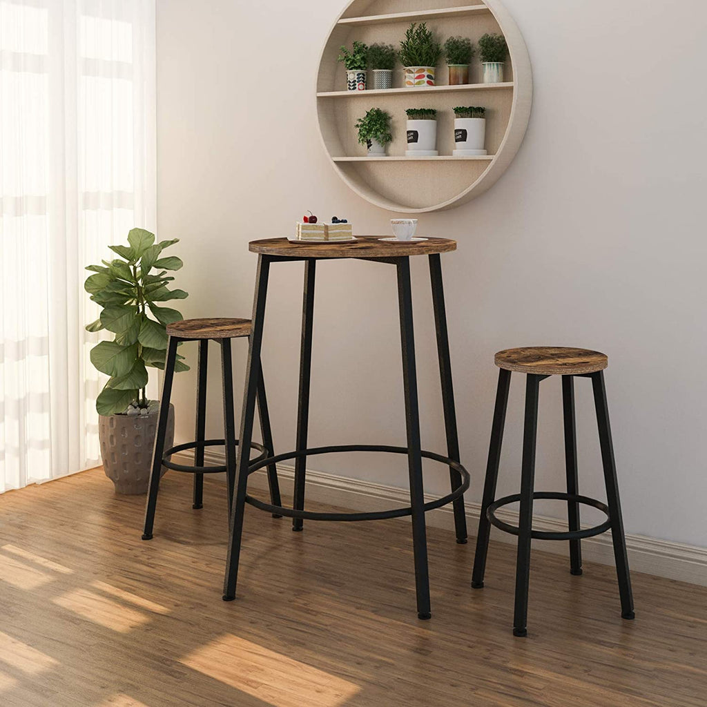 Round Bar Table, High Pub Table, Breakfast Table