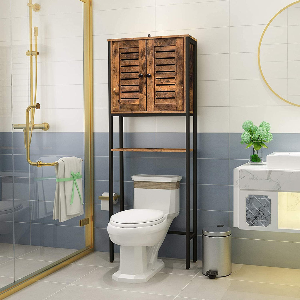 Over The Toilet Storage Cabinet, Industrial Bathroom Cabinet Over Toilet