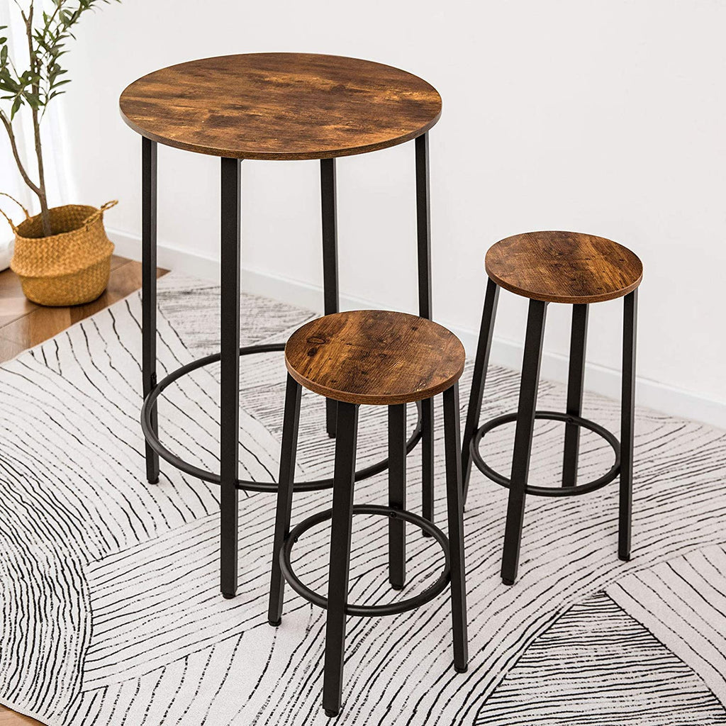 Round Bar Table, High Pub Table, Breakfast Table