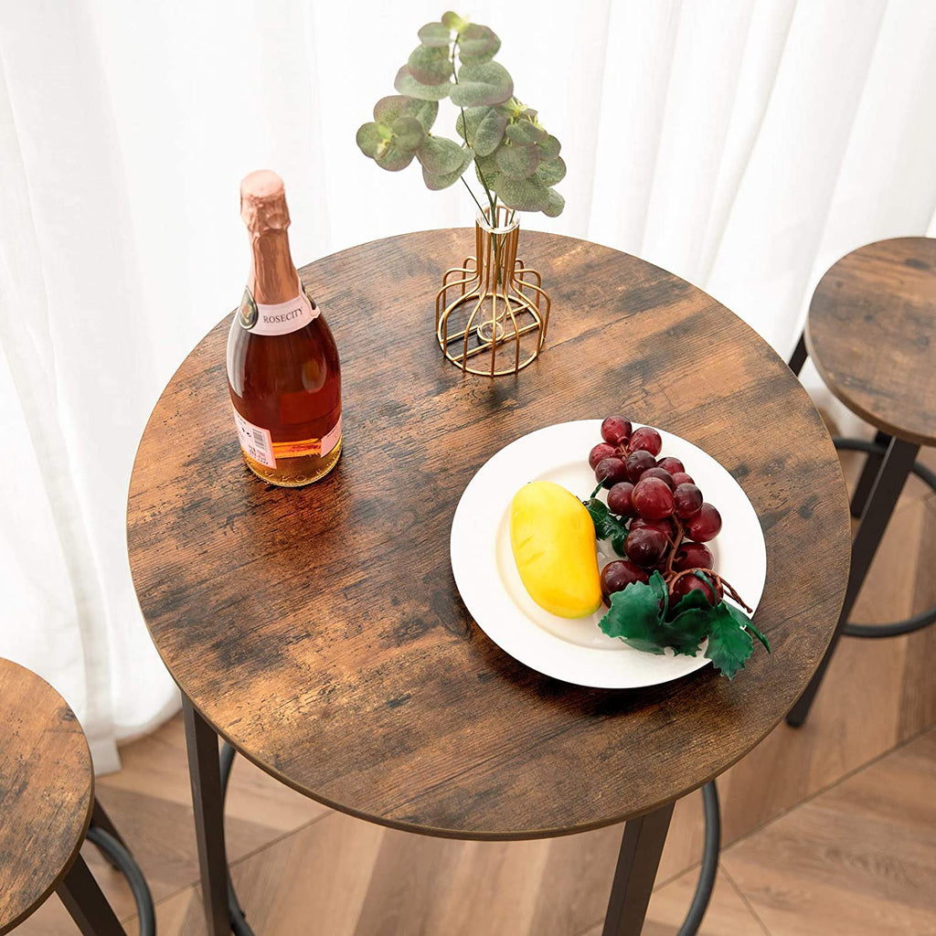 Round Bar Table, High Pub Table, Breakfast Table