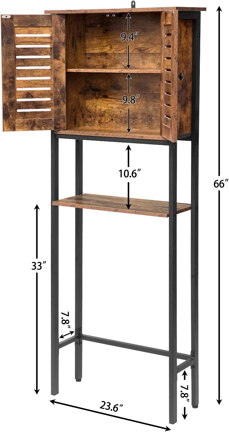 Over The Toilet Storage Cabinet, Industrial Bathroom Cabinet Over Toilet
