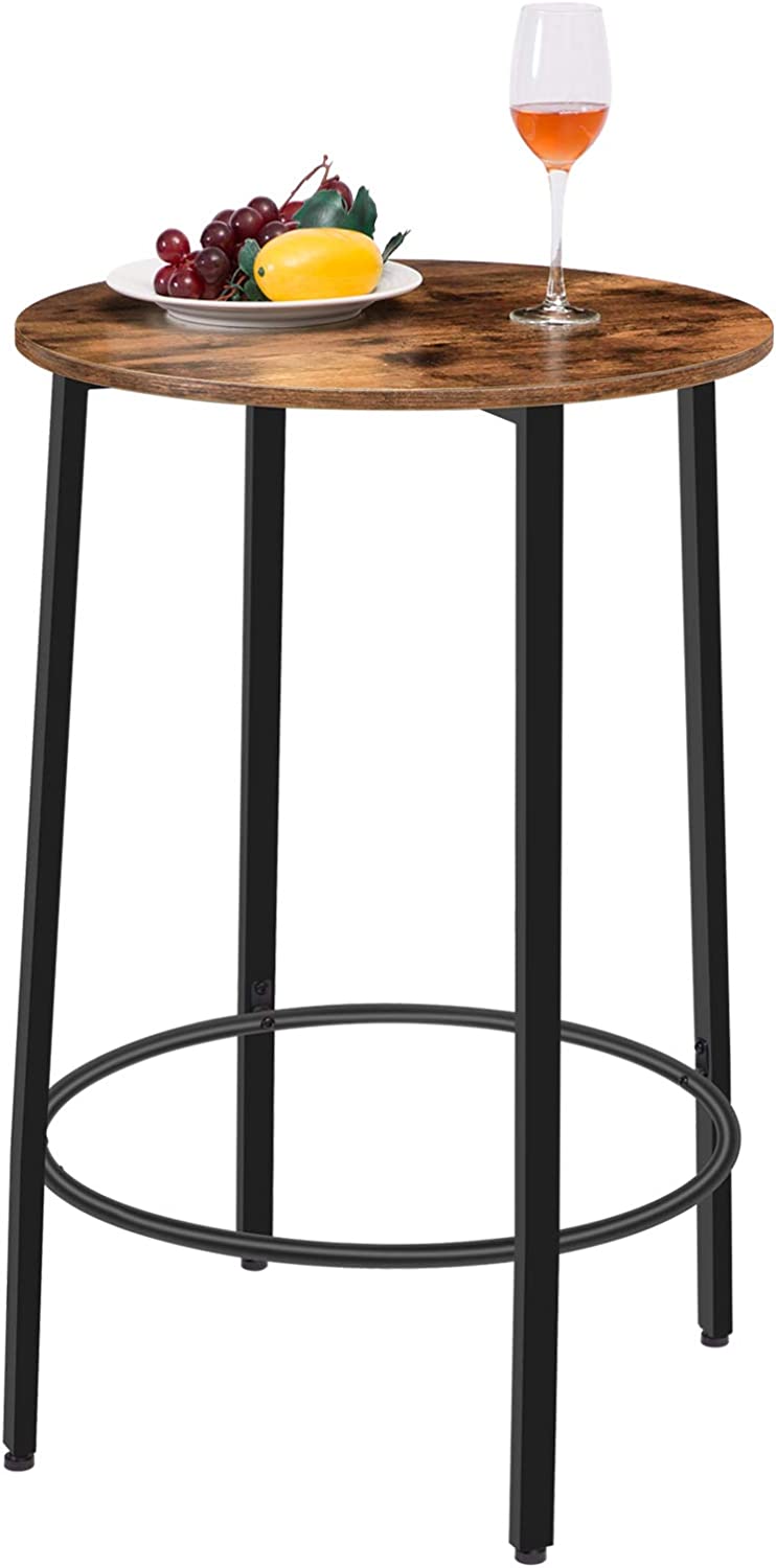 Round Bar Table, High Pub Table, Breakfast Table