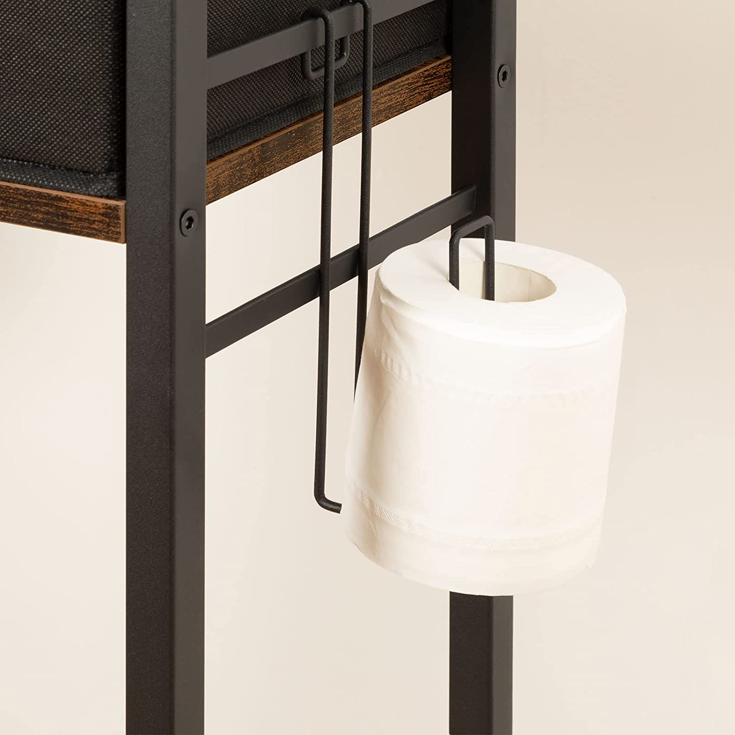 Over The Toilet Storage, 5 Tier Bathroom Organizer with Storage Drawer