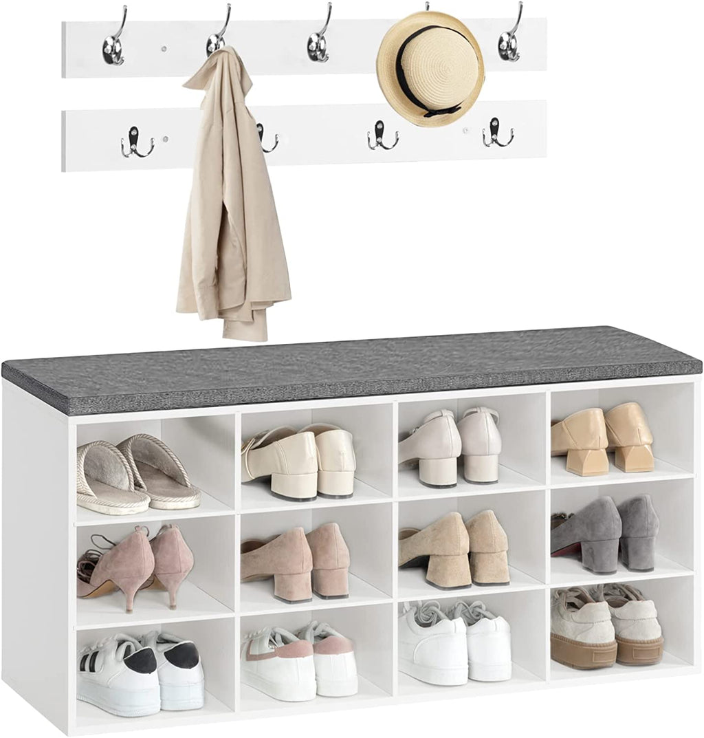 Coat Rack Shoe Bench, Storage Bench, Storage Cabinet