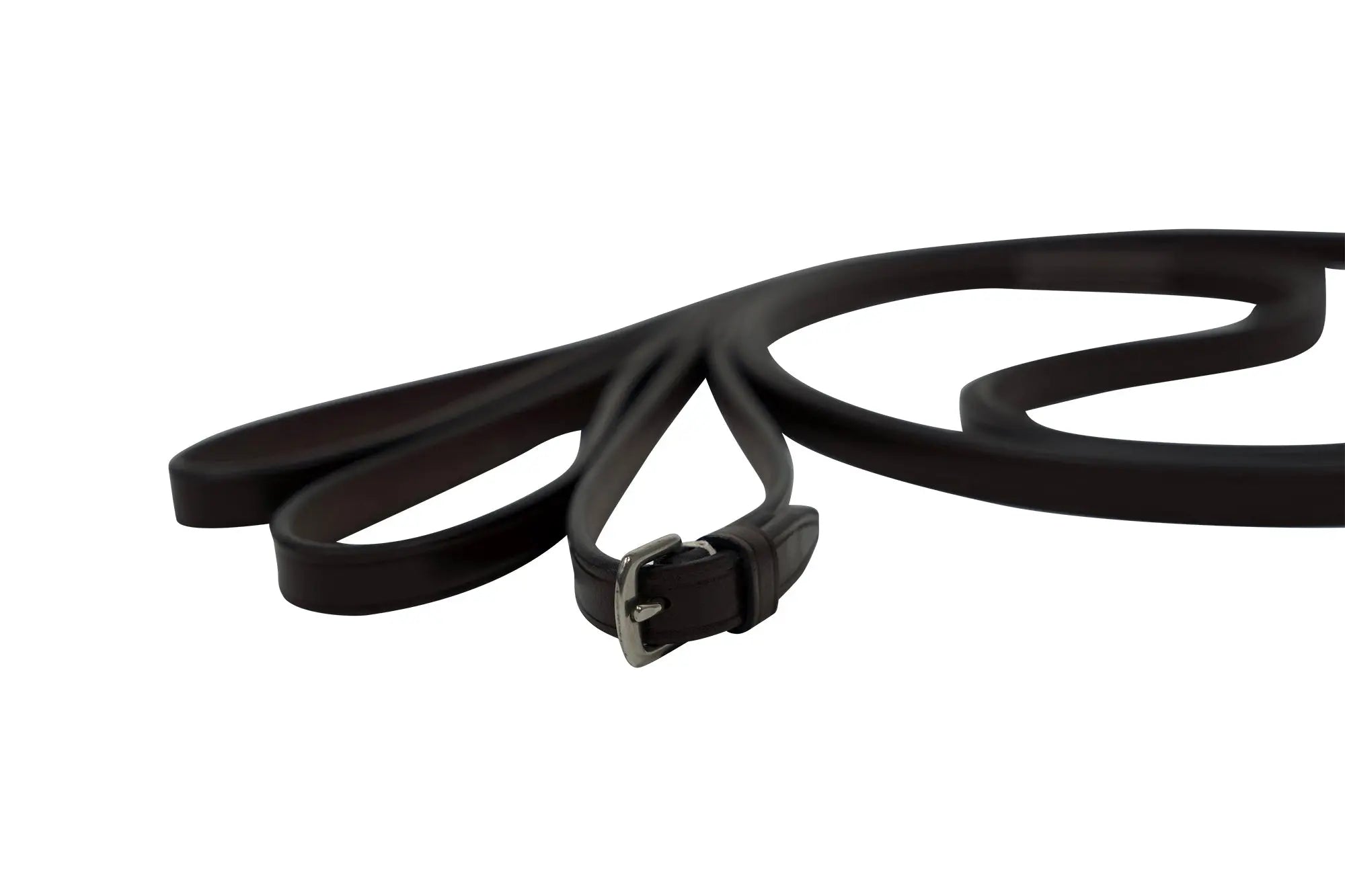 Huntley Equestrian Sedgwick Leather Draw Reins With Loop Ends