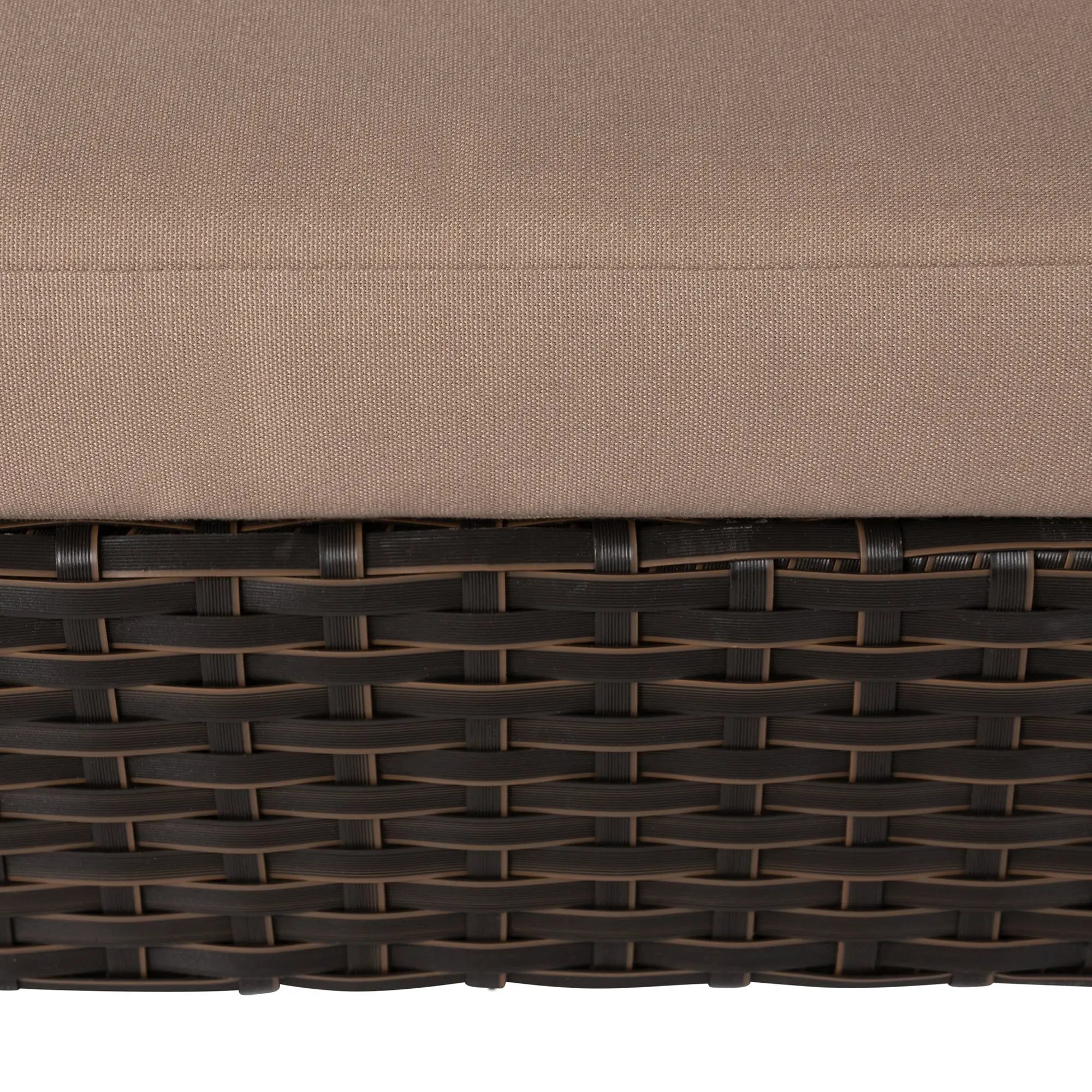 Huntley Pet Rattan Wicker Indoor Outdoor Cabana Raised Pet Bed