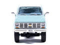 1978 Chevrolet Silverado K30 Crew Cab Pickup Truck Light Blue and White with Blue Interior 1/64 Diecast Model by IXO Models