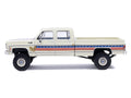 1976 Chevrolet Custom Deluxe K30 Fleetwood Pickup Truck "July 4th Exclusive" White with Graphics 1/64 Diecast Model Car by IXO Models