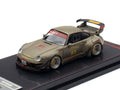 RWB 993 #91 Matt Green with Graphics 1/64 Diecast Model Car by Ignition Model