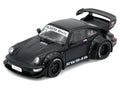 RWB 964 Matt Black 1/64 Diecast Model Car by Inno Models